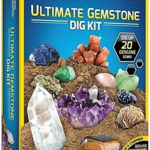 National Geographic Ultimate Gemstone Dig Kit - Fascinating Gem