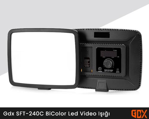 Gdx SFT-240C BiColor Led Video Işığı