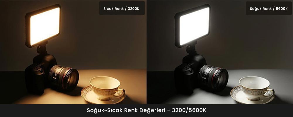 Gdx 300C BiColor Led Video Işığı