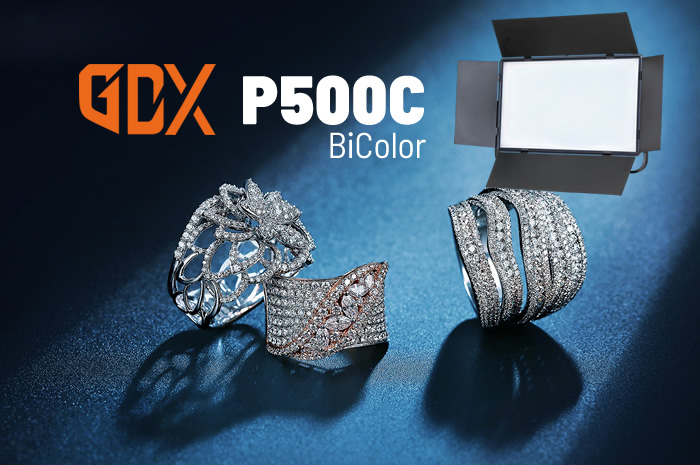 GDX P500C BiColor Profesyonel Led Panel Video Stüdyo Işık