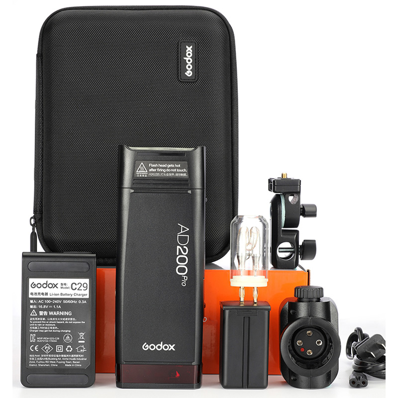 Godox AD200Pro Mobil Flaş (200W) Full Kit (Canon Uyumlu)