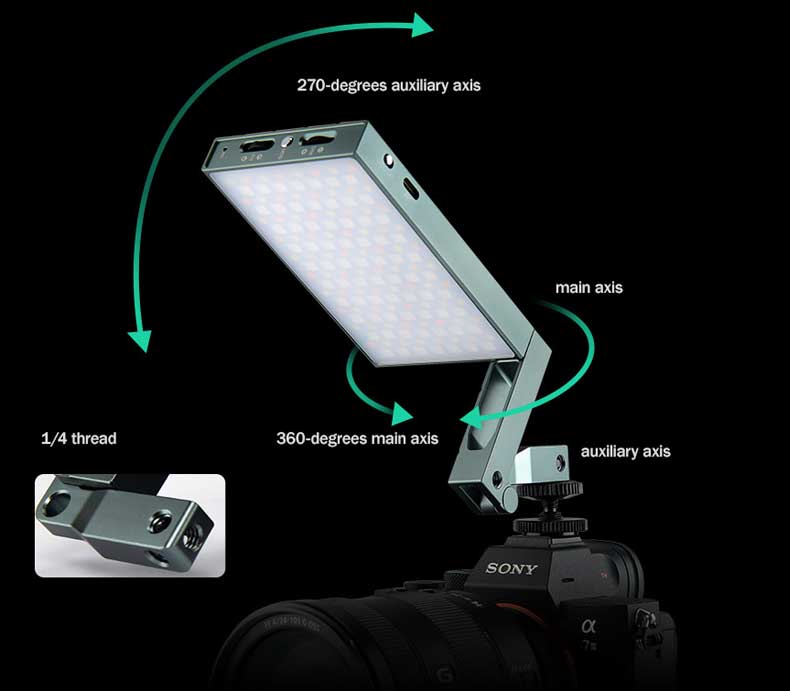 Godox M1 RGB Mini Mobil Video Işığı