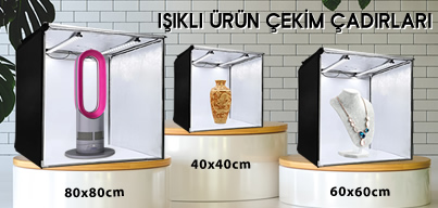 Gdx Işıklı Çekim Çadırları, Ürün Çekim Çadırı