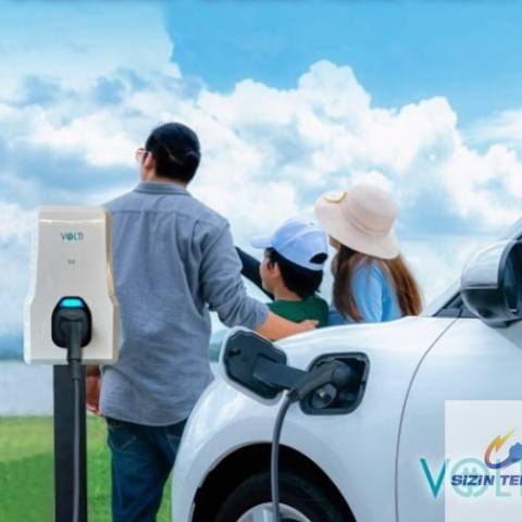 Ev tipi Kablolu Şarj İstasyonu 3 faz 22 kW EVW.32.3.5.1.R