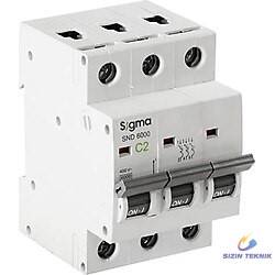 Sigma Elektrik Otomatik Sigortalar ( C Tipi) 3 Kutup 10 kA