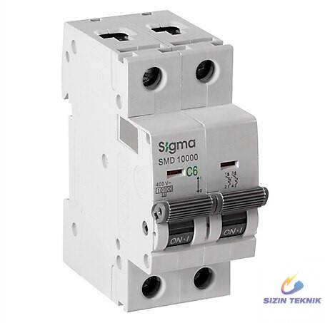 Sigma Elektrik 80-10-125A Otamatik Sigortalar 6kA / SLD 6000