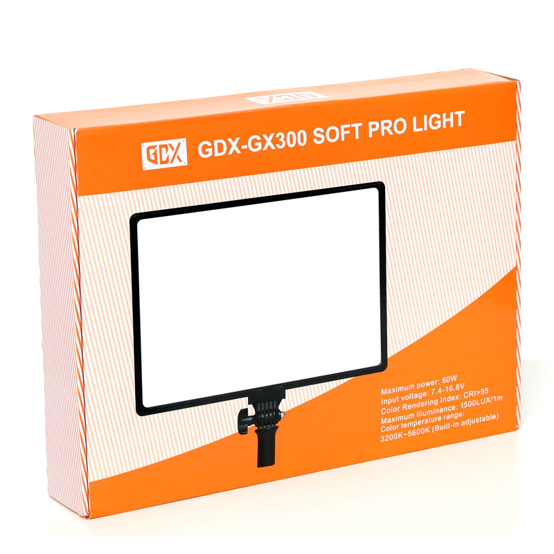 Gdx PRO Led GX-300 Soft Light Bataryalı 2'li Led Işık Seti