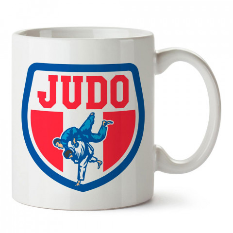 Judo Arma tasarım baskılı porselen kupa bardak modelleri (mug bardak). Dövüş, savunma, savaş sanatları ile ilgili hediye. Kahve kupası.