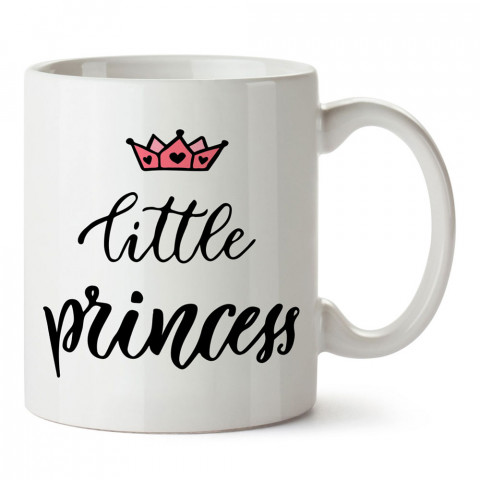 Küçük Prenses tasarım baskılı kupa bardak modelleri (mug bardak). Doğum günü için kızlara ve kız çocuklarına en güzel hediyeler. Hediye fikirleri. Doğum günü kupası.