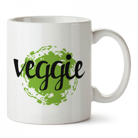 Veggie Vegan tasarım baskılı kupa bardaklar. Vejetaryene ve vegana hediyelik mug bardak. Vegan tasarım kahve kupası. Vegan ve vejetaryenlere hediye fikirleri. Veganizm.